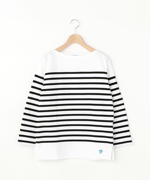 ORCIVAL（オーシバル）の「【ORCIVAL】ラッセルフレンチセーラーTシャツ BLACK WOMEN（Tシャツ/カットソー・レディース・その他1・3/2/0/1）」の12枚目の写真