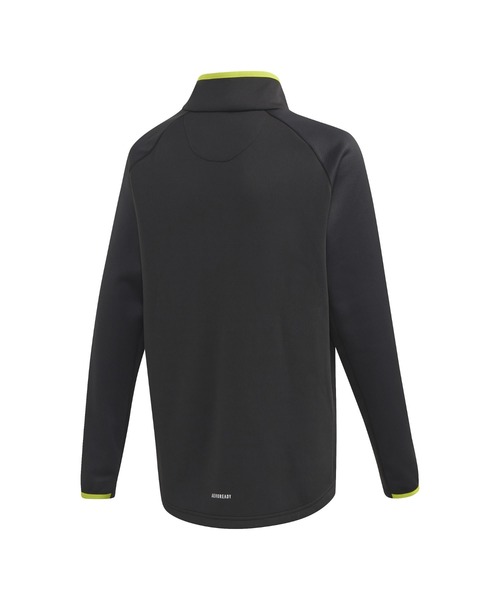 adidas(アディダス)の「ADIDAS アディダス 2IN1トレーニングジャケット(ナイロンジャケット・キッズ・ブラック・150cm/140cm/160cm)」の2枚目の写真