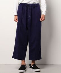 【1to10people】ピンタックスウェットビッグスラックス WGC-048-M