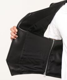 LITTLEBIG（リトルビッグ）の「LITTLEBIG Leather Vest (LB211-VT01