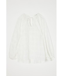 MOUSSY | BACK OPEN VOLUME ブラウス(シャツ/ブラウス)