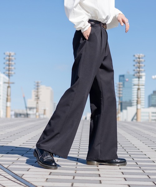 kutir（クティール）の「【3周年記念】kutirスタイル3点セットC(ロンT・フレアパンツ・スクエアショルダーバッグ)（Tシャツ/カットソー・メンズ・ブラック・SMALL/MEDIUM/LARGE）」の22枚目の写真