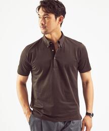 green label relaxing | ＜ 機能性 / 吸水速乾 ・ 抗菌 ＞ CSD D/C バーズアイ ボタンダウン 半袖 ポロシャツ(ポロシャツ)