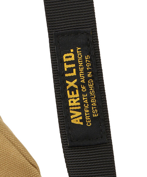 AVIREX（アヴィレックス）の「【バッグ】ダッチ スリングバッグ/DUTCH SLING BAG/AVIREX/アヴィレックス（ショルダーバッグ・メンズ・ベージュ/ブラック・FREE）」の10枚目の写真