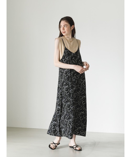 koe（コエ）の「抗菌防臭オーガニックコットンノースリープTシャツ＊（Tシャツ/カットソー・レディース・ピンク/ライトベージュ/ライトカーキ/ライトグレー/ホワイト/イエロー/ブラック/サックスブルー・MEDIUM/LARGE）」の18枚目の写真