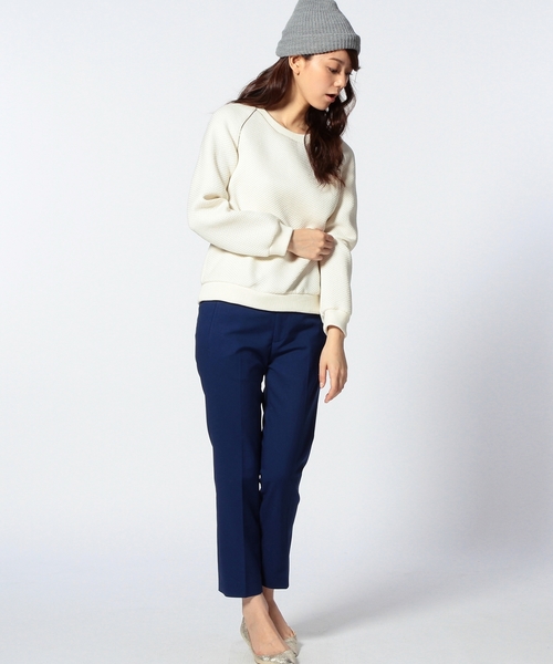 UNITED ARROWS（ユナイテッドアローズ）の「UAB P/R ストレッチ スリムパンツ ◆（その他パンツ・レディース・ベージュ/コバルトブルー/ブラック・38/40/36/34）」の12枚目の写真