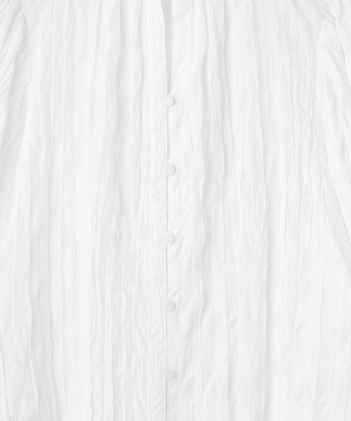 PAGEBOY(ページボーイ)の「ボリュームスリーブブラウス(半袖)【ボリューム袖/2WAY】(シャツ/ブラウス・レディース・ブラック/グレイッシュベージュ/オフホワイト/オリーブ・FREE)」の10枚目の写真