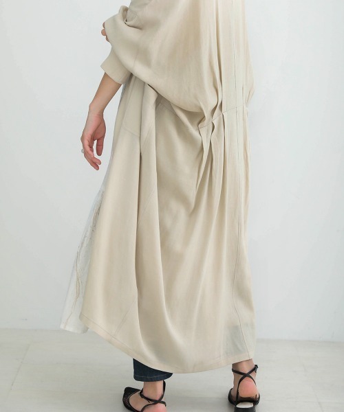 Bou Jeloud（ブージュルード）の「さらさら素材◆カーディガン（カーディガン/ボレロ・レディース・ブラック/ベージュ/カーキ・38）」の14枚目の写真