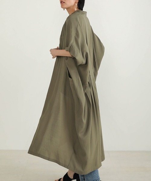 Bou Jeloud（ブージュルード）の「さらさら素材◆カーディガン（カーディガン/ボレロ・レディース・ブラック/ベージュ/カーキ・38）」の20枚目の写真