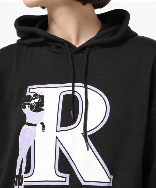 WEGO（ウィゴー）の「WEGO/イニシャルガールプルパーカー（パーカー・レディース・ホワイト/ブラック/ネイビー/ワイン・FREE）」の13枚目の写真