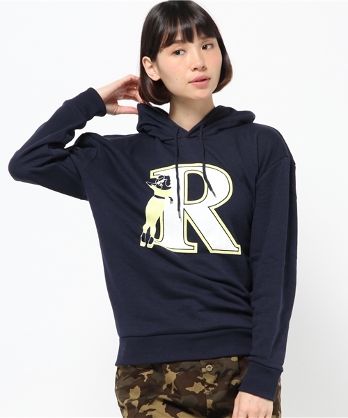 WEGO（ウィゴー）の「WEGO/イニシャルガールプルパーカー（パーカー・レディース・ホワイト/ブラック/ネイビー/ワイン・FREE）」の17枚目の写真