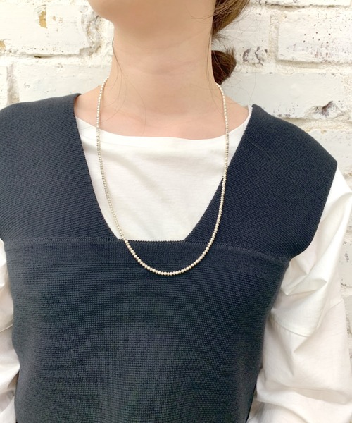 SHENERY（シーナリー）の「(Harpo/アルポ) ナバホパールネックレス（ネックレス・レディース・シルバー・FREE）」の6枚目の写真