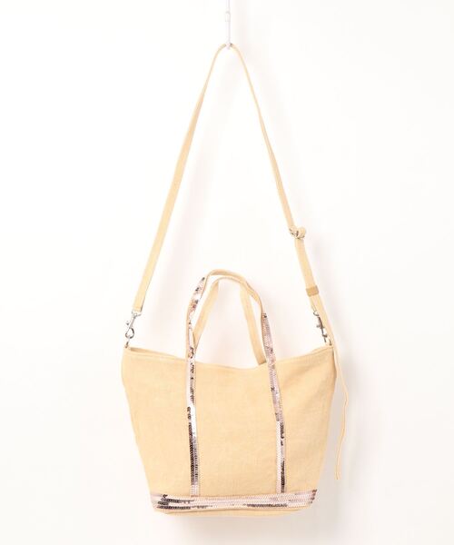 vanessabruno（ヴァネッサブリューノ）の「CABAS PETIT SMALL TOTE BAG（トートバッグ・レディース・イエロー/オリーブ/ブルー・FREE）」の12枚目の写真