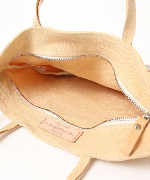 vanessabruno（ヴァネッサブリューノ）の「CABAS PETIT SMALL TOTE BAG（トートバッグ・レディース・イエロー/オリーブ/ブルー・FREE）」の14枚目の写真