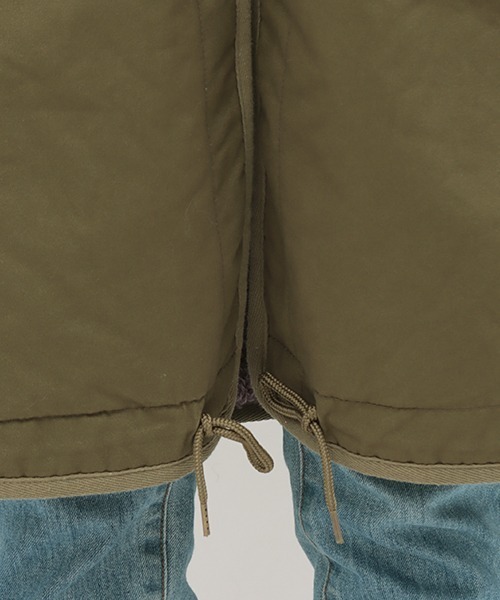 チチカカ（チチカカ）の「リバーシブルミリタリーコート（ノーカラーコート・レディース・ベージュ/カーキ・FREE）」の21枚目の写真