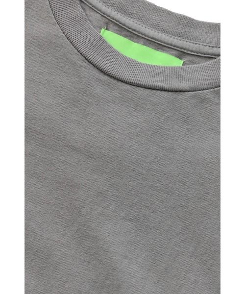 Mister Green（ミスターグリーン）の「Mister Green SWISS WORDMARK L/S TEE Tシャツ　ロンT（Tシャツ/カットソー・メンズ・グレー/ホワイト・LARGE/X-LARGE/MEDIUM）」の7枚目の写真