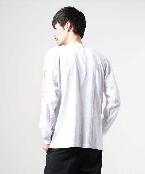 Mister Green（ミスターグリーン）の「Mister Green SWISS WORDMARK L/S TEE Tシャツ　ロンT（Tシャツ/カットソー・メンズ・グレー/ホワイト・LARGE/X-LARGE/MEDIUM）」の13枚目の写真