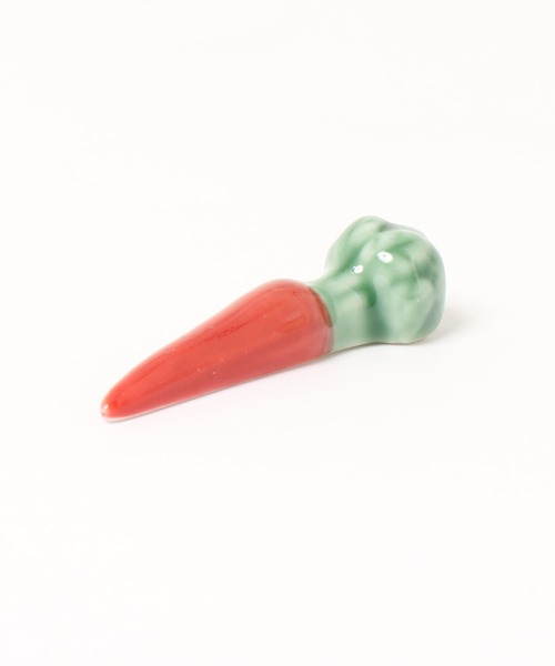 yururira（ユルリラ）の「陶器製 野菜＆果物箸置き（カトラリー・レディース・G/O/B/J/R/A/I/Q/E/M/D/L/T/C/K/S/F/N/H/P・FREE）」の5枚目の写真