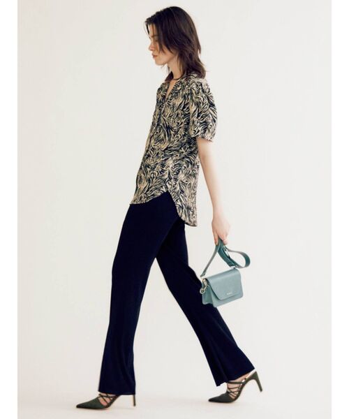 EVRIS（エヴリス）の「ワイドチェーンショルダーミニBAG（ショルダーバッグ・レディース・ブラック/ベージュ/ブルー・FREE）」の4枚目の写真