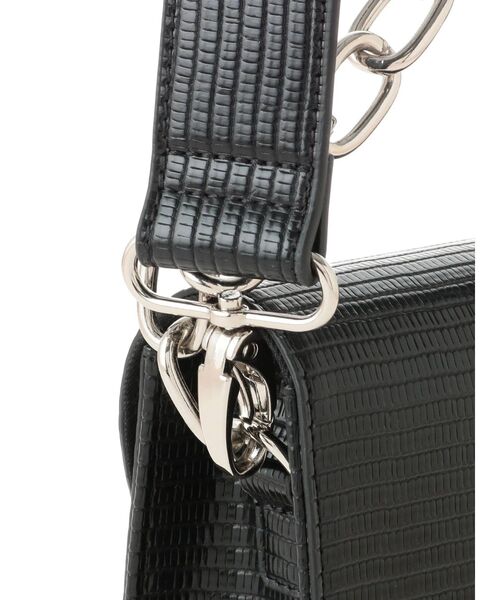 EVRIS（エヴリス）の「ワイドチェーンショルダーミニBAG（ショルダーバッグ・レディース・ブラック/ベージュ/ブルー・FREE）」の11枚目の写真