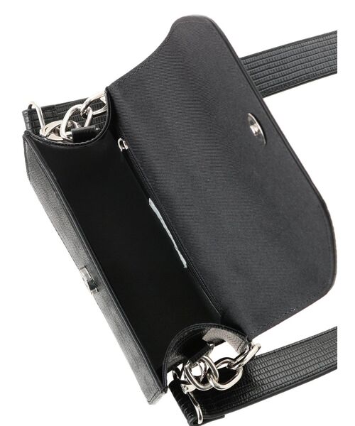 EVRIS（エヴリス）の「ワイドチェーンショルダーミニBAG（ショルダーバッグ・レディース・ブラック/ベージュ/ブルー・FREE）」の20枚目の写真