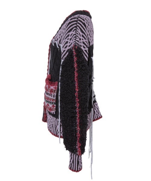 rurumu: ルルムウ Boa sleeve knit cardigan rurumu: 縷縷夢兎 ルルムウ 21AW boa sleeve knit cardigan ボア