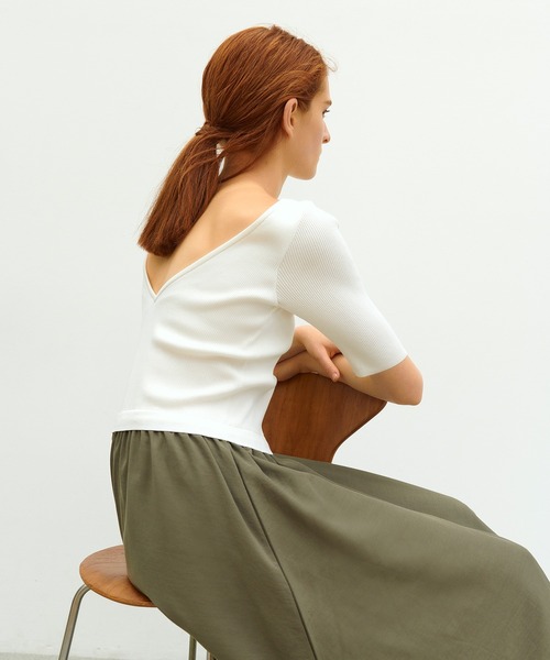 Chacott（チャコット）の「ボイルコンビニットワンピース/胸カップ入り