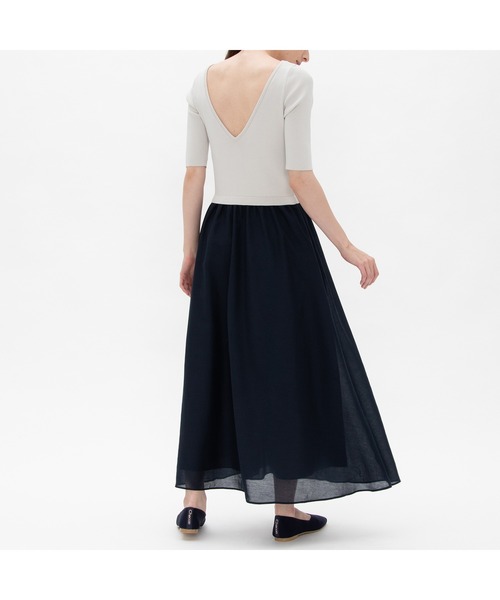 Chacott（チャコット）の「ボイルコンビニットワンピース/胸カップ入り