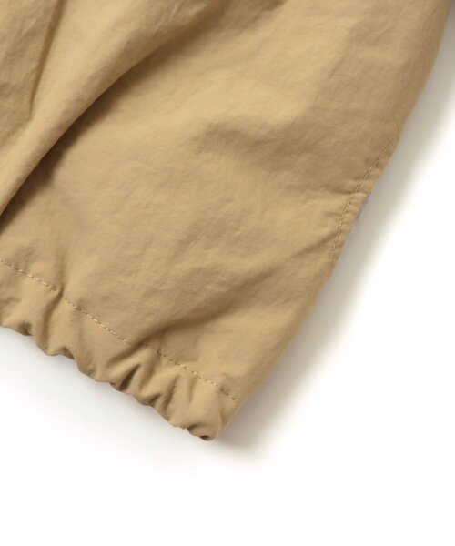 apres les cours（アプレレクール）の「バイカラーウィンドブレーカー（ナイロンジャケット・キッズ・ブラウン/マスタード・120/140/90/130/100/110/80）」の3枚目の写真