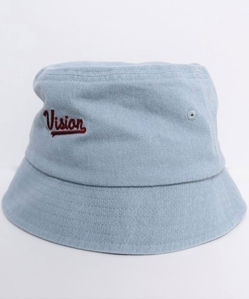 VISION STREET WEAR(ヴィジョンストリートウェア)の「VISION STREET WEAR ピグメントツイル刺繍バケットハット(ハット・メンズ・ブラック/ネイビー/ブルー・FREE)」の10枚目の写真