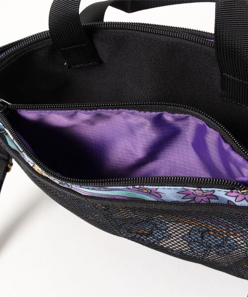 チチカカ（チチカカ）の「ペアポーチショルダーバッグ（ショルダーバッグ・レディース・ブラック/パープル/キャメル・FREE）」の4枚目の写真