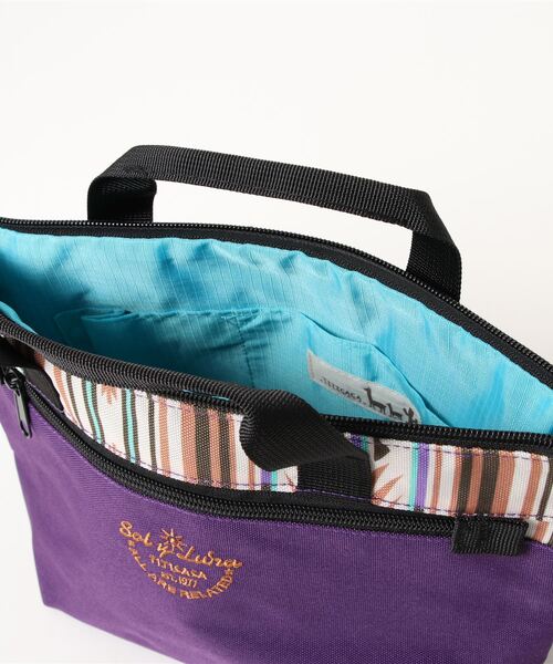 チチカカ（チチカカ）の「ペアポーチショルダーバッグ（ショルダーバッグ・レディース・ブラック/パープル/キャメル・FREE）」の7枚目の写真