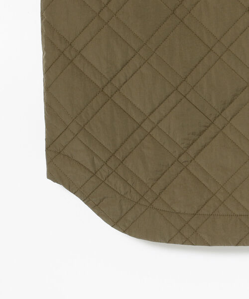 BEAMS BOY（ビームスボーイ）の「BEAMS BOY / キルティング ノースリーブ ワンピース（ワンピース・レディース・オリーブ/ブラック・ONE SIZE）」の14枚目の写真