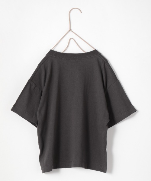 LOWRYS FARM(ローリーズファーム)の「カレッジロゴTシャツ 956756(Tシャツ/カットソー・キッズ・チャコールグレー/オフホワイト/グリーン/アイボリー・110cm/120cm/130cm)」の18枚目の写真