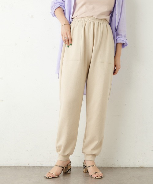 Omekashi(オメカシ)の「スウェットパンツ(スウェットパンツ・レディース・グレー/ベージュ/チャコールグレー・FREE)」の3枚目の写真