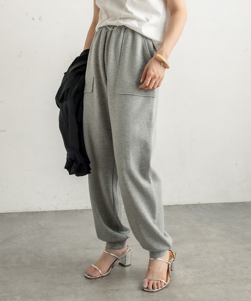 Omekashi(オメカシ)の「スウェットパンツ(スウェットパンツ・レディース・グレー/ベージュ/チャコールグレー・FREE)」の5枚目の写真