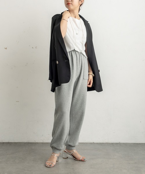 Omekashi(オメカシ)の「スウェットパンツ(スウェットパンツ・レディース・グレー/ベージュ/チャコールグレー・FREE)」の9枚目の写真