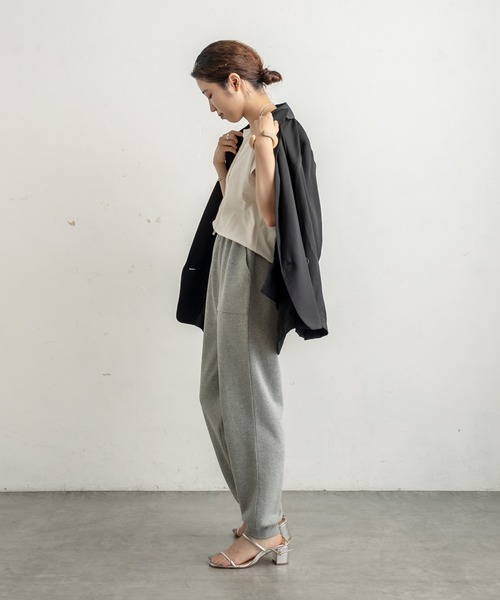Omekashi(オメカシ)の「スウェットパンツ(スウェットパンツ・レディース・グレー/ベージュ/チャコールグレー・FREE)」の10枚目の写真