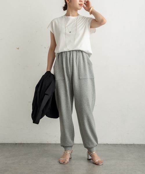 Omekashi(オメカシ)の「スウェットパンツ(スウェットパンツ・レディース・グレー/ベージュ/チャコールグレー・FREE)」の8枚目の写真