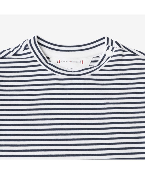 TOMMY HILFIGER(トミーヒルフィガー)の「BABY オーバーオールセット(サロペット/オーバーオール・キッズ・マルチ/ホワイト・80cm/90cm/75cm)」の22枚目の写真