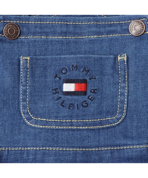 TOMMY HILFIGER(トミーヒルフィガー)の「BABY オーバーオールセット(サロペット/オーバーオール・キッズ・マルチ/ホワイト・80cm/90cm/75cm)」の21枚目の写真