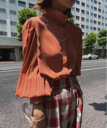 Ameri | PLEATS SLEEVE BLOUSE(シャツ/ブラウス)
