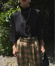 Ameri | PLEATS SLEEVE BLOUSE(シャツ/ブラウス)