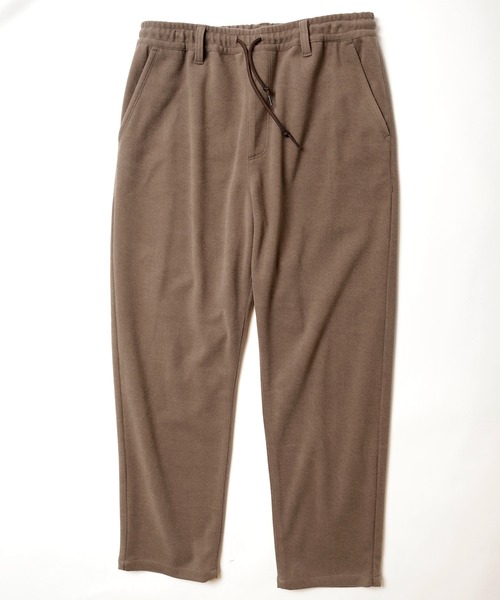 UNION STATION(ユニオンステーション)の「エアリーフラノイージーパンツ【セットアップ対応】(スラックス・メンズ・グレイッシュベージュ/チャコール/ブラック・L/M/S)」の17枚目の写真