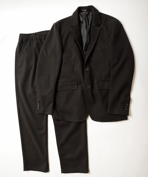 UNION STATION(ユニオンステーション)の「エアリーフラノイージーパンツ【セットアップ対応】(スラックス・メンズ・グレイッシュベージュ/チャコール/ブラック・L/M/S)」の19枚目の写真