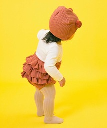 mimi poupons | フリルパンツ ニット レンガ(その他ベビー用品)