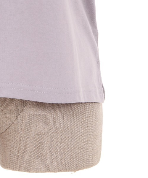 axes femme POETIQUE(アクシーズファムポエティック)の「おかしなお茶会長袖Tシャツ(Tシャツ/カットソー・レディース・ラベンダー/グレイッシュベージュ/ブルー・MEDIUM)」の9枚目の写真