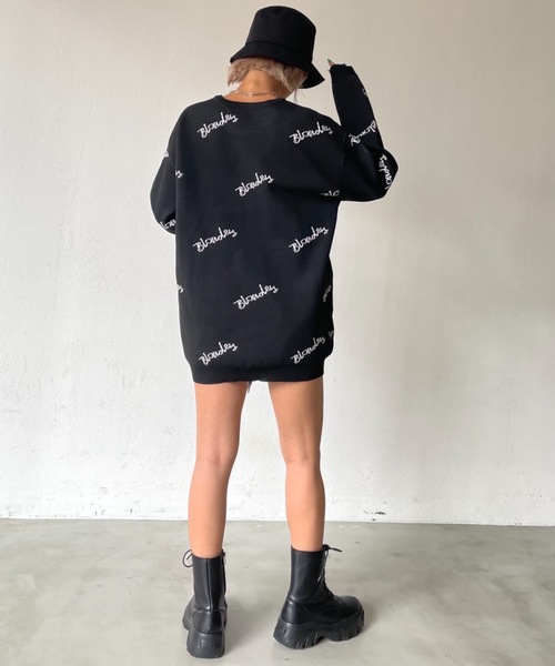 BLONDEY（ブロンディ）の「プレート付きバケットハット（ハット・レディース・ブラック・FREE）」の9枚目の写真