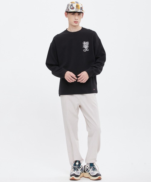 ROMANTIC CROWN(ロマンティッククラウン)の「【ROMANTIC CROWN】MEMORIZE LONG SLEEVE / ロマンティッククラウン メモライズ グラフィック ロングスリーブ Tシャツ(Tシャツ/カットソー・メンズ・ブラック/ホワイト/ライトイエロー・SMALL/MEDIUM/LARGE/X-LARGE)」の14枚目の写真