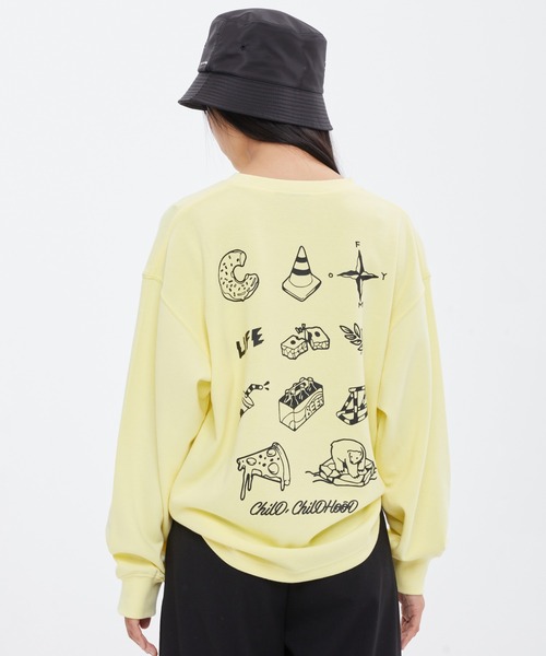ROMANTIC CROWN(ロマンティッククラウン)の「【ROMANTIC CROWN】MEMORIZE LONG SLEEVE / ロマンティッククラウン メモライズ グラフィック ロングスリーブ Tシャツ(Tシャツ/カットソー・メンズ・ブラック/ホワイト/ライトイエロー・SMALL/MEDIUM/LARGE/X-LARGE)」の22枚目の写真